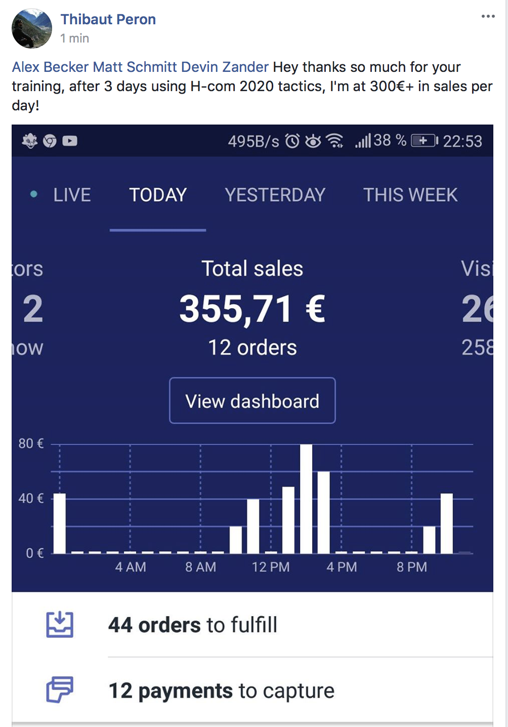 300 Euros Per Day In 3 Days